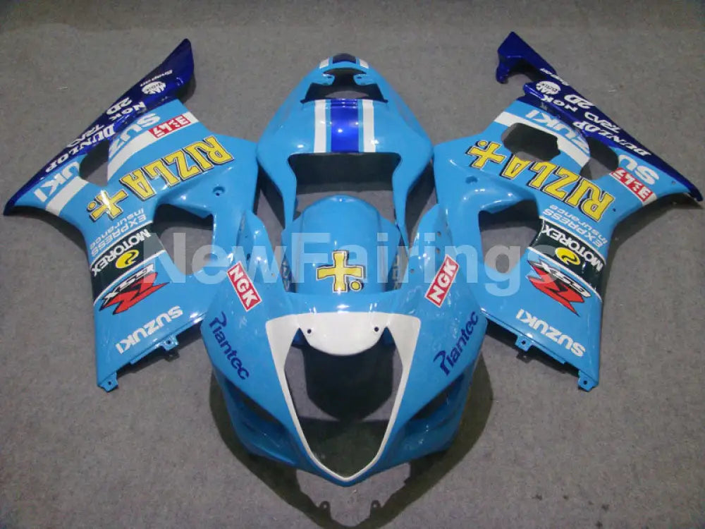 Blue and White Rizla - GSX-R1000 03-04 Fairing Kit