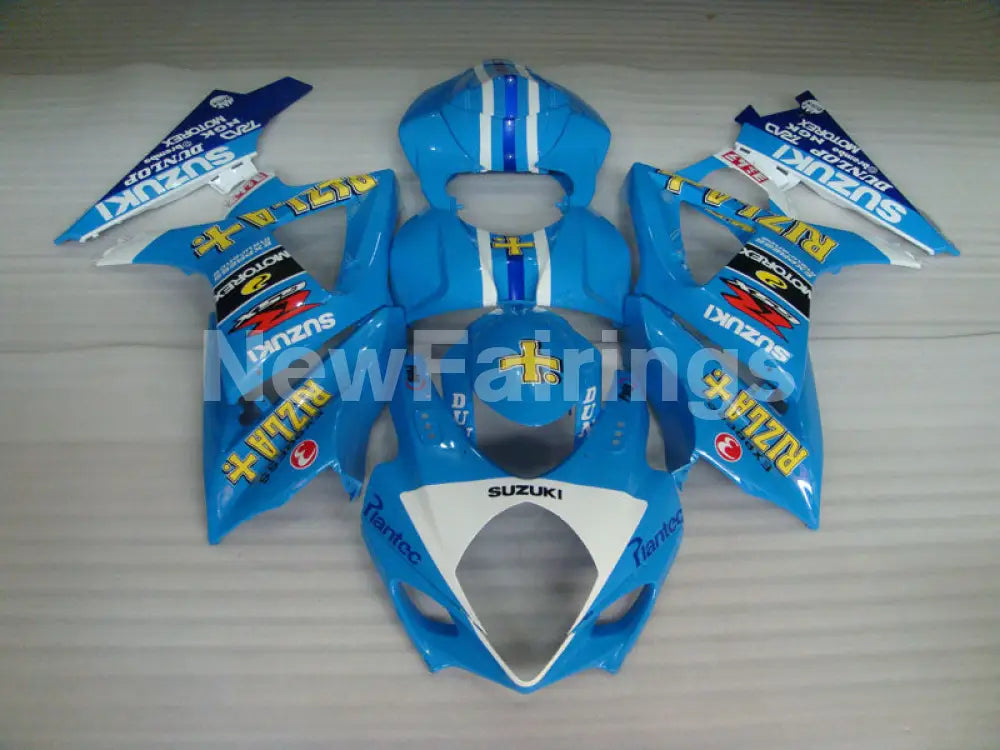 Blue and White Rizla - GSX-R1000 07-08 Fairing Kit