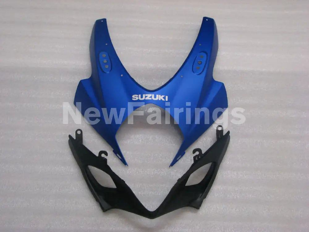 Blue and White Silver Factory Style - GSX-R1000 07-08 Fairing Kit