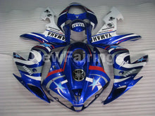 Cargar imagen en el visor de la galería, Blue and White Star - YZF-R1 04-06 Fairing Kit