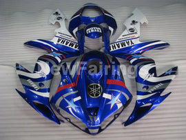 Blue and White Star - YZF-R1 04-06 Fairing Kit