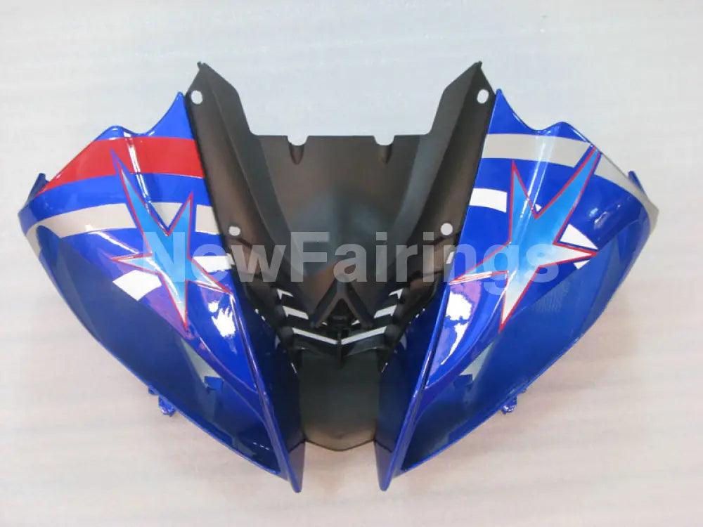Blue and White Star - YZF-R6 08-16 Fairing Kit