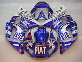 Blue and Whte Star - YZF-R6 98-02 Fairing Kit