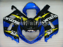 Cargar imagen en el visor de la galería, Blue and Yellow Black Factory Style - GSX-R750 00-03 Fairing Kit