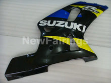 Cargar imagen en el visor de la galería, Blue and Yellow Black Factory Style - GSX-R750 00-03 Fairing Kit