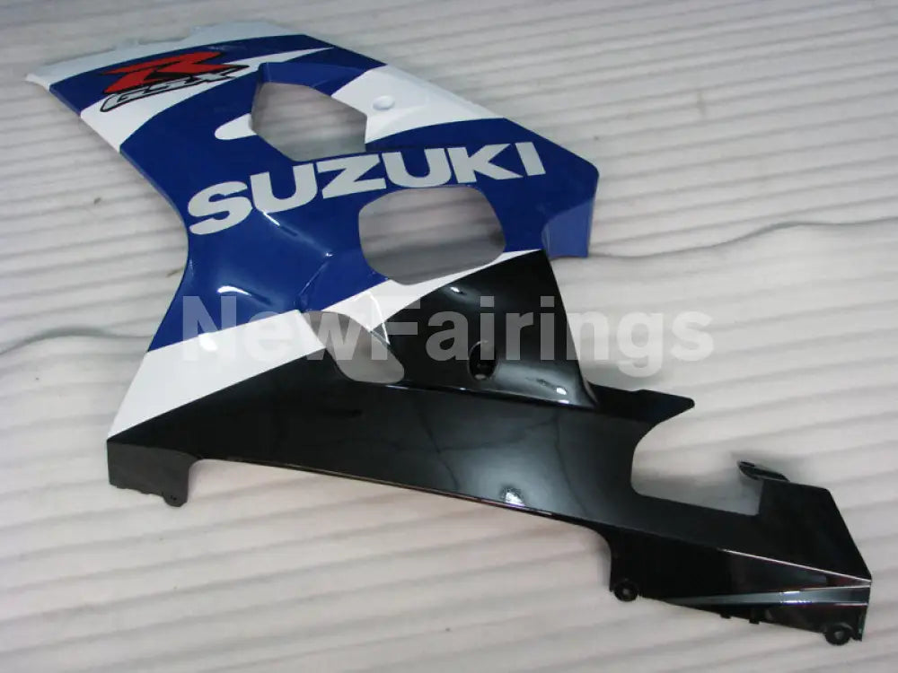 Blue Black and White Factory Style - GSX-R750 04-05 Fairing Kit