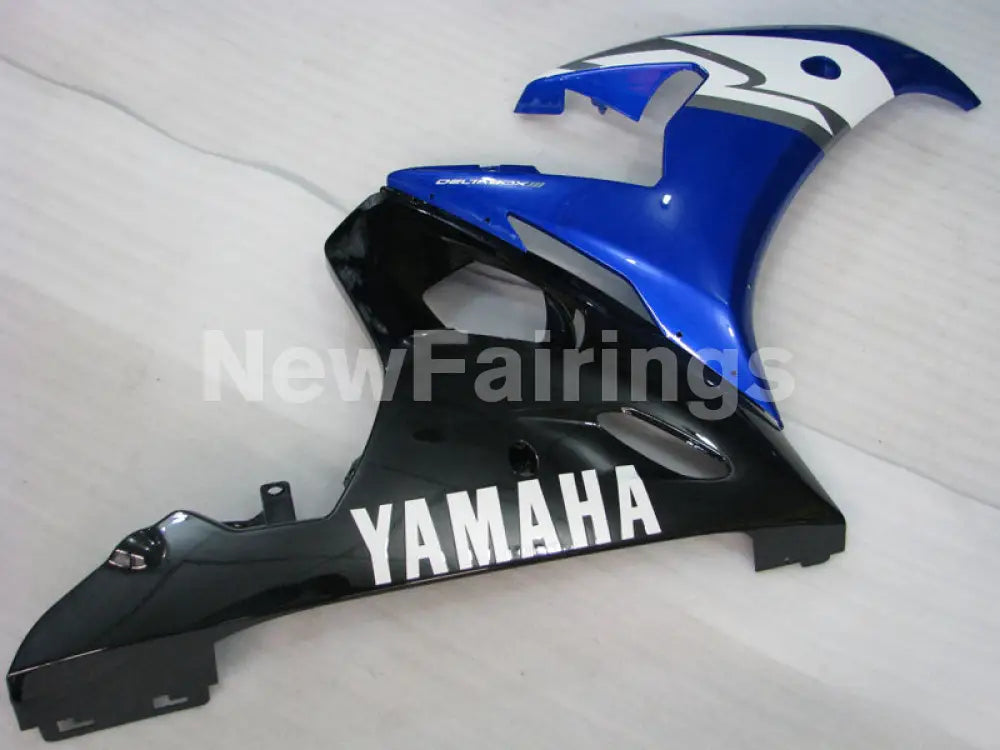 Blue Black and White Factory Style - YZF-R6 05 Fairing Kit
