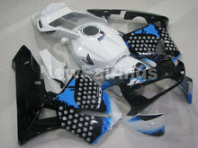 Cargar imagen en el visor de la galería, Blue Black and White Motorcycle - CBR600RR 03-04 Fairing Kit