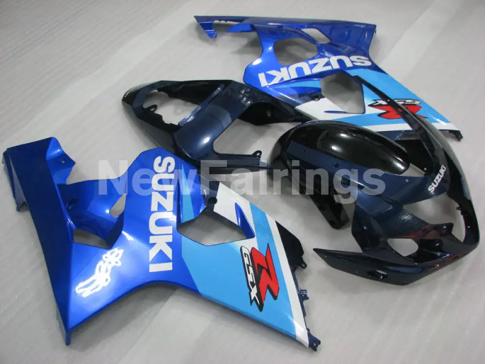 Blue Black Factory Style - GSX-R600 04-05 Fairing Kit