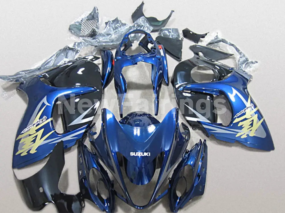 Blue Black Factory Style - GSX1300R Hayabusa 08-20 Fairing Kit