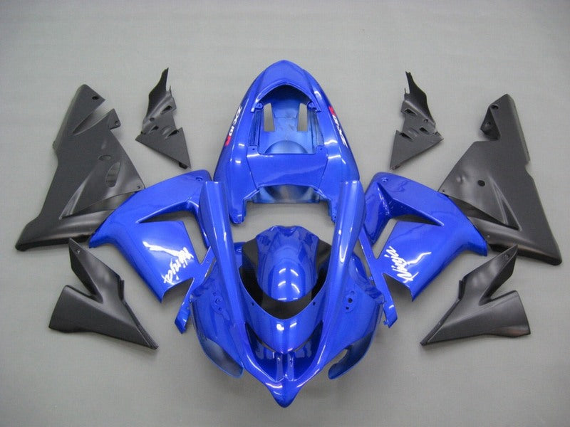Blue and Black Factory Style - NINJA ZX-10R 04-05 Fairing Kit