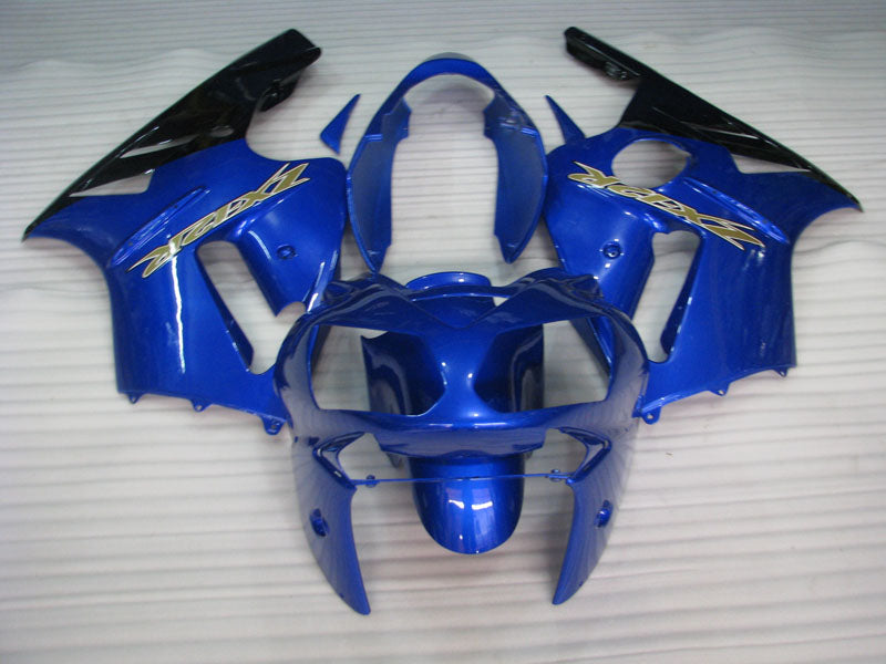 Blue and Black Factory Style - NINJA ZX-12R 02-04 Fairing Kit