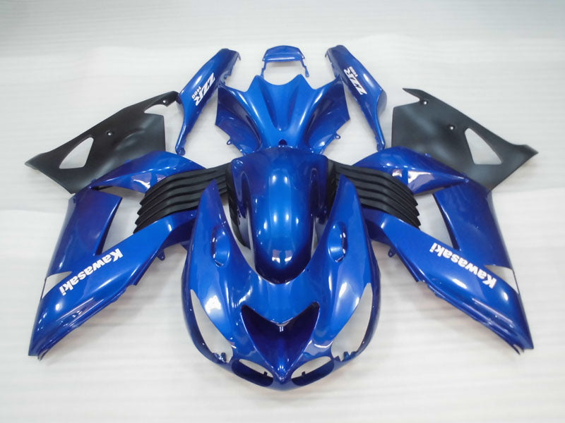 Blue and Black Factory Style - NINJA ZX-14R 06-11 Fairing Kit