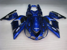 Cargar imagen en el visor de la galería, Blue and Black Flame - NINJA ZX-14R 06-11 Fairing Kit