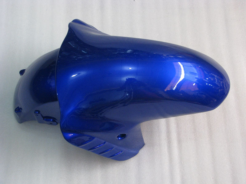 Blue and Black Flame - NINJA ZX-14R 06-11 Fairing Kit