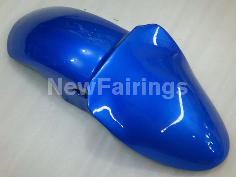 Blue and Black FUCHS - NINJA ZX-6R 00-02 Fairing Kit
