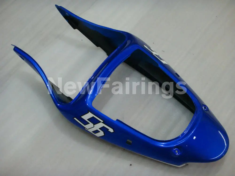 Blue and Black FUCHS - NINJA ZX-6R 00-02 Fairing Kit