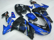 Cargar imagen en el visor de la galería, Blue and Black Monster - NINJA ZX-10R 06-07 Fairing Kit
