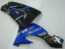 Cargar imagen en el visor de la galería, Blue and Black Monster - NINJA ZX-10R 06-07 Fairing Kit