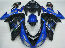 Cargar imagen en el visor de la galería, Blue and Black Monster - NINJA ZX-10R 06-07 Fairing Kit