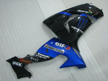 Cargar imagen en el visor de la galería, Blue and Black Monster - NINJA ZX-10R 06-07 Fairing Kit