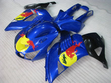 Cargar imagen en el visor de la galería, Blue and Black Red Bull - NINJA ZX-14R 06-11 Fairing Kit