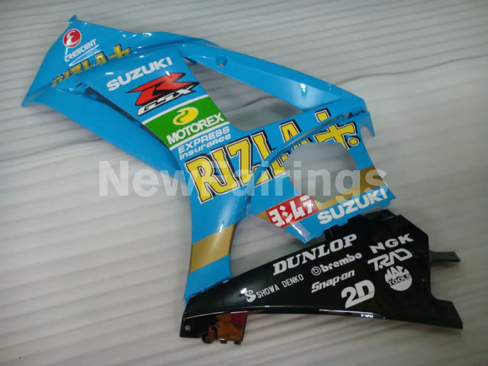Blue Black Rizla - GSX-R1000 07-08 Fairing Kit