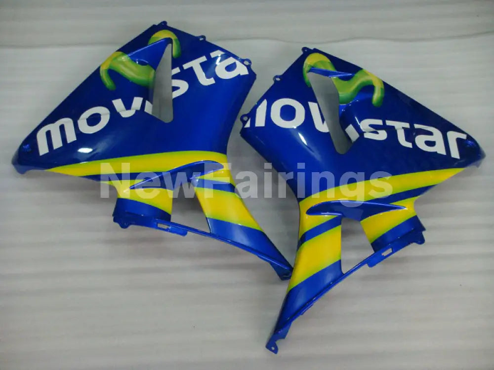 Blue and Green Movistar - CBR600RR 05-06 Fairing Kit