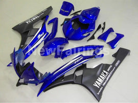 Blue and Matte Black Factory Style - YZF-R6 06-07 Fairing Kit