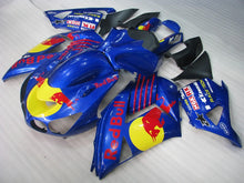 Cargar imagen en el visor de la galería, Blue Red Bull - NINJA ZX-14R 06-11 Fairing Kit