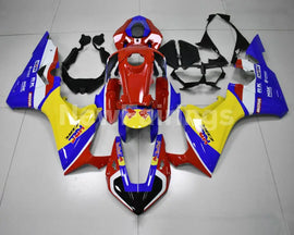 Blue and Red Yellow Red Bull - CBR1000RR 17-19 Fairing Kit