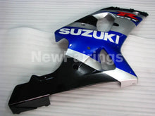 Cargar imagen en el visor de la galería, Blue and Silver Black Factory Style - GSX-R1000 00-02 Fairing Kit