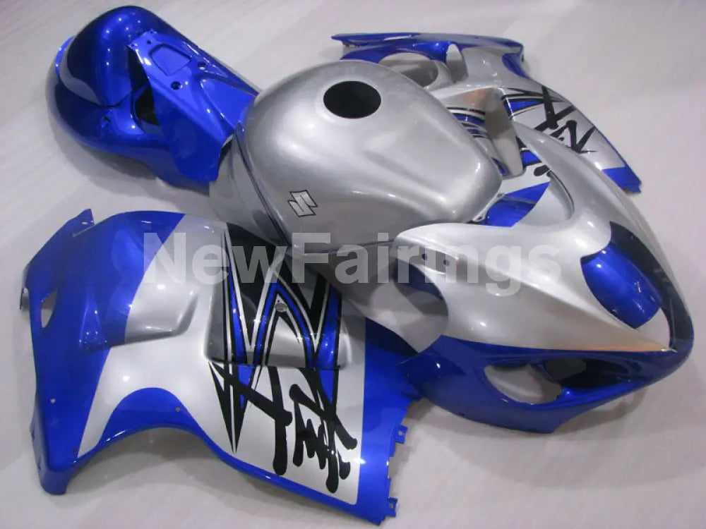 Blue Silver Factory Style - GSX1300R Hayabusa 99-07 Fairing Kit