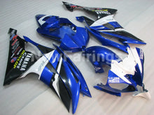 Cargar imagen en el visor de la galería, Blue White and Black Dunlop - YZF-R6 08-16 Fairing Kit