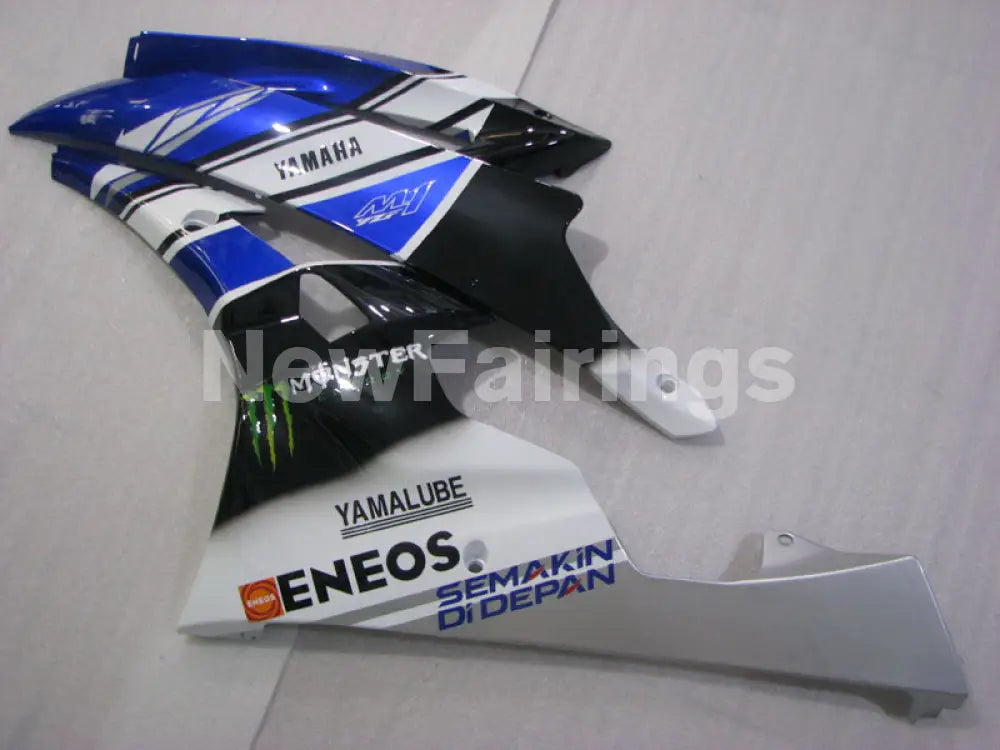 Blue White and Black ENEOS - YZF-R6 06-07 Fairing Kit