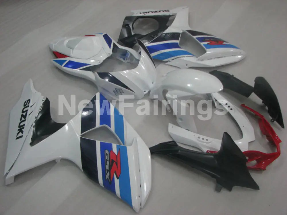 Blue White and Black Factory Style - GSX-R1000 09-16 Fairing Kit
