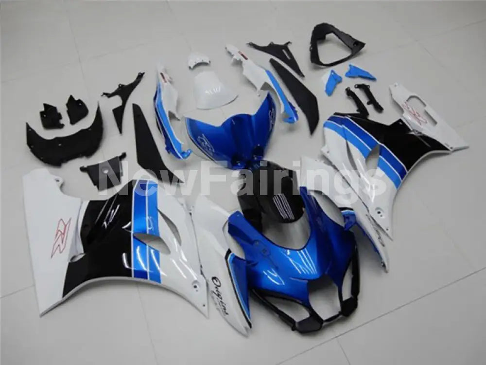 Blue White and Black Factory Style - GSX-R1000 17-24 Fairing Kit