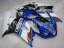 Cargar imagen en el visor de la galería, Blue White and Black Factory Style - GSX-R600 04-05 Fairing Kit