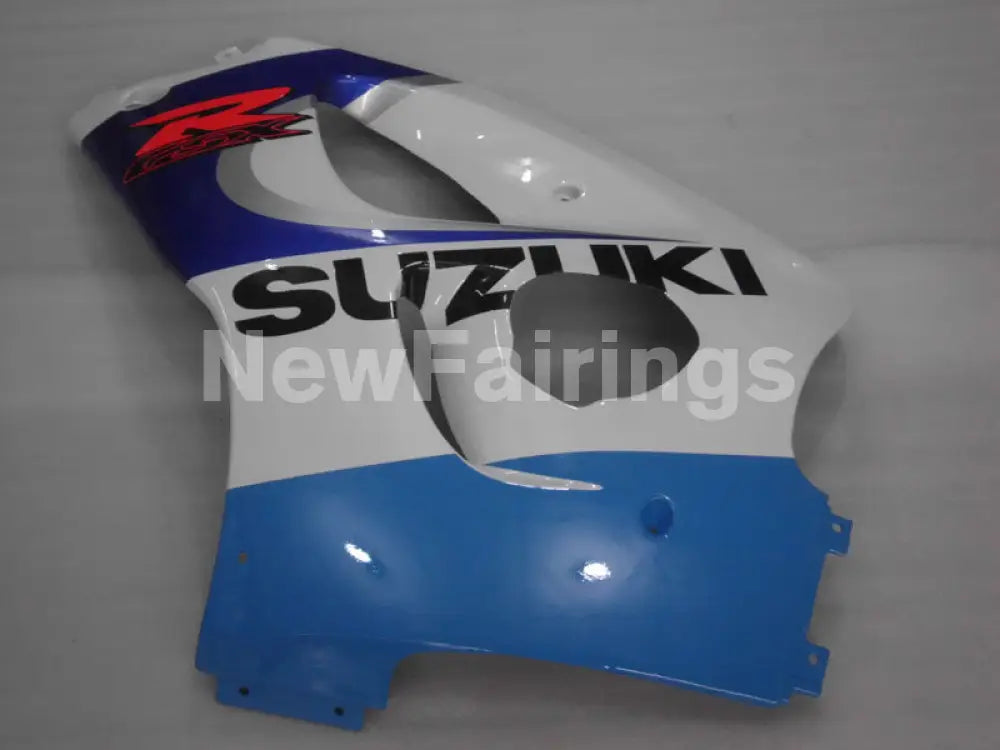 Blue White and Black Factory Style - GSX-R600 96-00 Fairing Kit