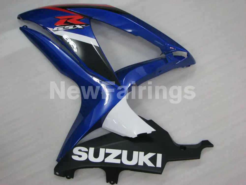 Blue White and Black Factory Style - GSX-R750 08-10 Fairing Kit