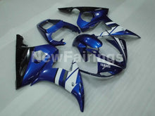 Cargar imagen en el visor de la galería, Blue White and Black Factory Style - YZF-R6 05 Fairing Kit