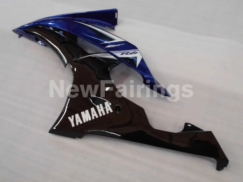 Blue White and Black Factory Style - YZF-R6 08-16 Fairing Kit