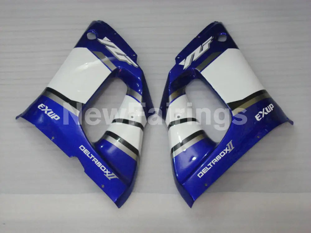 Blue White and Black Factory Style - YZF-R6 98-02 Fairing Kit