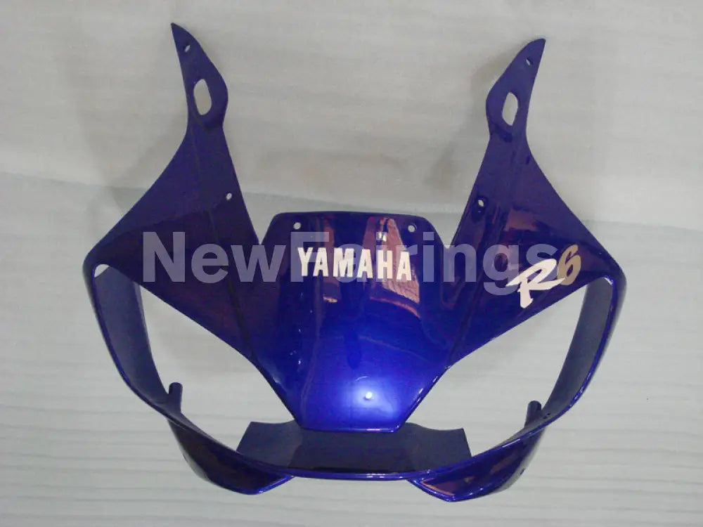 Blue White and Black Factory Style - YZF-R6 98-02 Fairing Kit