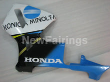 Cargar imagen en el visor de la galería, Blue White and Black Konica Minolta - CBR600RR 03-04 Fairing Kit