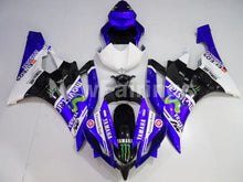 Cargar imagen en el visor de la galería, Blue White and Black Movistar - YZF-R6 06-07 Fairing Kit