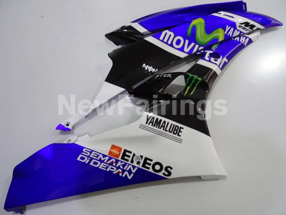 Blue White and Black Movistar - YZF-R6 06-07 Fairing Kit