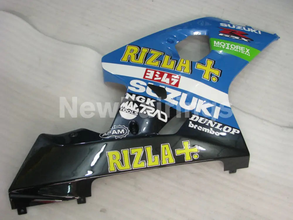 Blue White and Black Rizla - GSX-R600 04-05 Fairing Kit