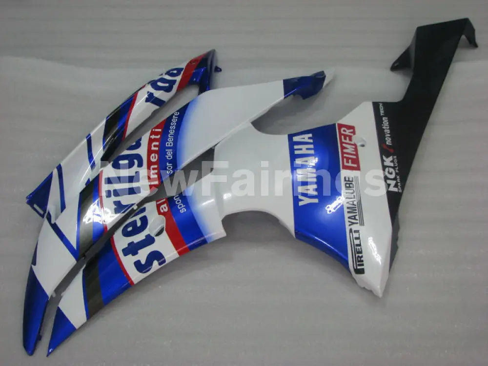 Blue White and Black Sterilgarda - YZF-R6 08-16 Fairing Kit
