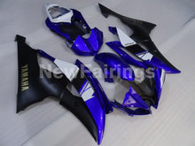 Cargar imagen en el visor de la galería, Blue White and Matte Black Factory Style - YZF-R6 08-16 Fairing Kit